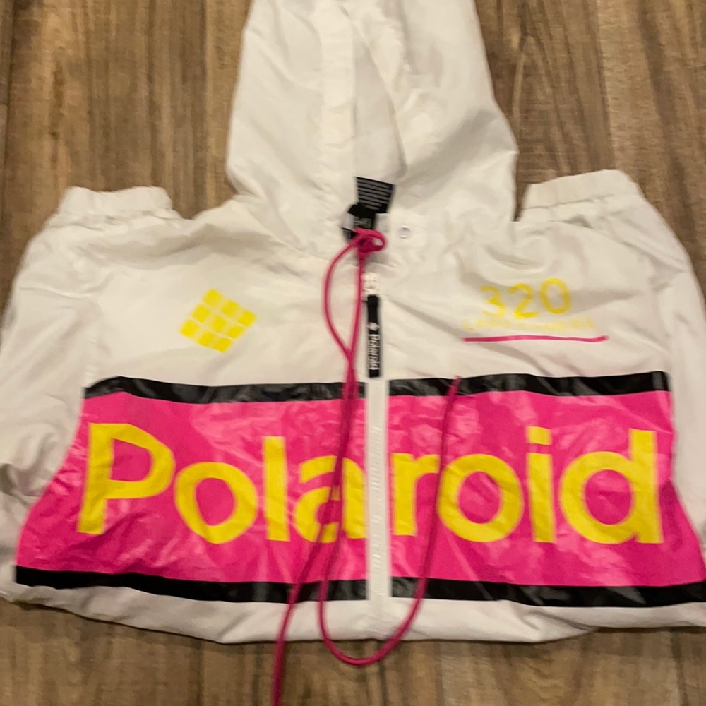 Nwot polaroid puffer or wind breaker